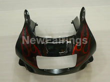 Laden Sie das Bild in den Galerie-Viewer, Black and Orange Flame - CBR600 F2 91-94 Fairing Kit -