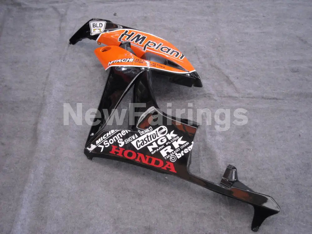 Black and Orange HM plant - CBR600RR 07-08 Fairing Kit