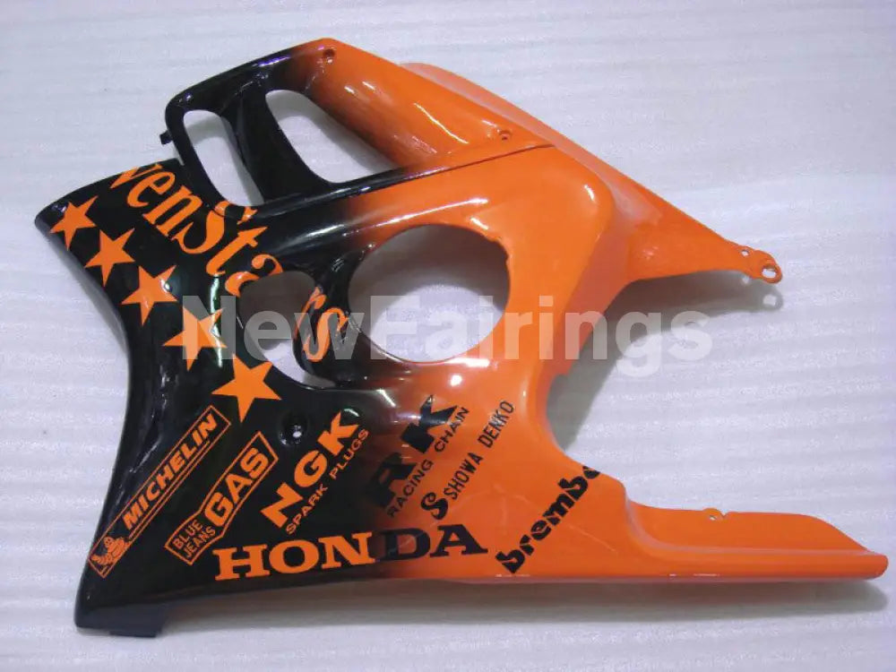 Black and Orange SevenStars - CBR600 F3 95-96 Fairing Kit
