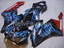 Laden Sie das Bild in den Galerie-Viewer, Black Red and Blue Flame - CBR1000RR 04-05 Fairing Kit -