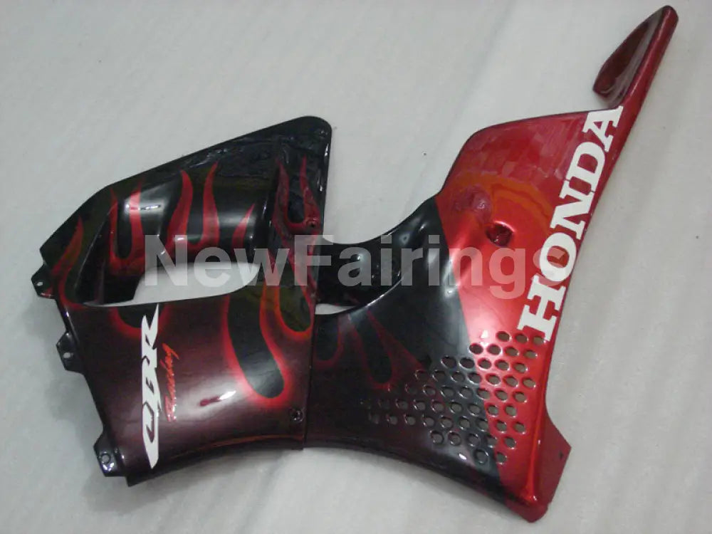Black and Red Flame - CBR 900 RR 92-93 Fairing Kit