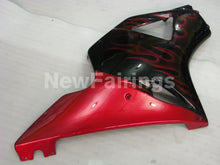 Laden Sie das Bild in den Galerie-Viewer, Black and Red Flame - CBR 954 RR 02-03 Fairing Kit -
