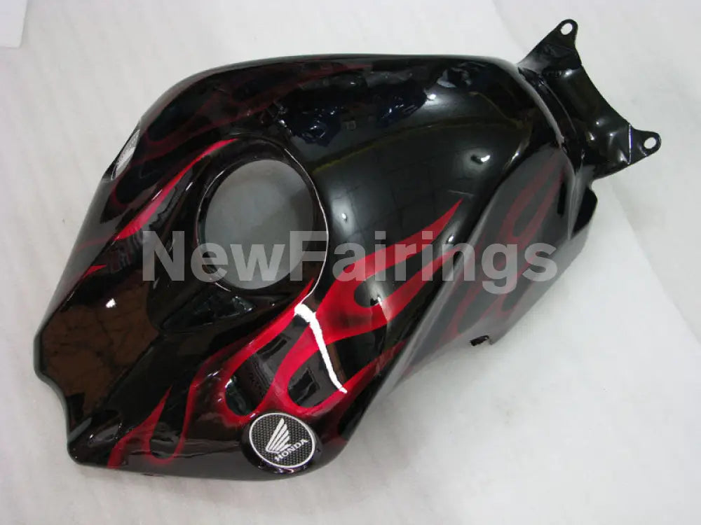 Black and Red Flame - CBR1000RR 08-11 Fairing Kit