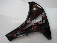 Laden Sie das Bild in den Galerie-Viewer, Black and Red Flame - CBR1000RR 08-11 Fairing Kit