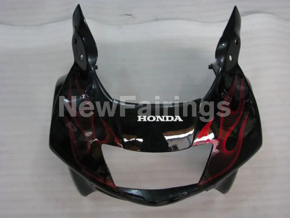 Black and Red Flame - CBR600 F3 97-98 Fairing Kit