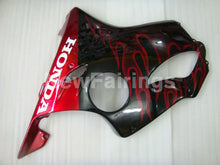 Laden Sie das Bild in den Galerie-Viewer, Black and Red Flame - CBR600 F4 99-00 Fairing Kit - Vehicles