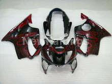 Laden Sie das Bild in den Galerie-Viewer, Black and Red Flame - CBR600 F4 99-00 Fairing Kit - Vehicles