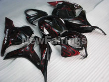 Laden Sie das Bild in den Galerie-Viewer, Black and Red Flame - CBR600RR 09-12 Fairing Kit