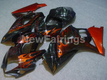 Laden Sie das Bild in den Galerie-Viewer, Black Red Flame - GSX - R1000 07 - 08 Fairing Kit Vehicles