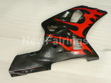 Laden Sie das Bild in den Galerie-Viewer, Black and Red Flame - GSX-R600 01-03 Fairing Kit