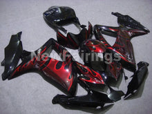 Laden Sie das Bild in den Galerie-Viewer, Black Red Flame - GSX-R600 08-10 Fairing Kit - Vehicles &amp;