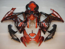 Laden Sie das Bild in den Galerie-Viewer, Black and Red Flame - GSX-R750 06-07 Fairing Kit Vehicles &amp;