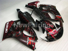 Laden Sie das Bild in den Galerie-Viewer, Black and Red Flame - GSX-R750 96-99 Fairing Kit - Vehicles