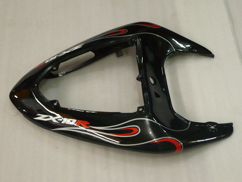 Black and Red Flame - NINJA ZX-10R 06-07 Fairing Kit
