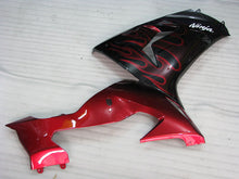 Bild in der Galerieansicht laden, Black Red Flame - NINJA ZX-10R 06-07 Fairing Kit