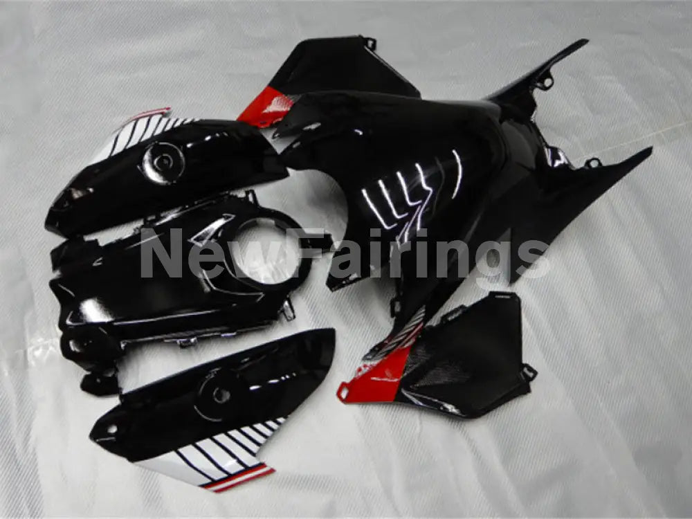 Black and Red Green MOTOREX - CBR1000RR 17-19 Fairing Kit