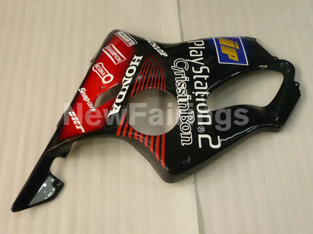 Black and Red Play Station - CBR600 F4 99-00 Fairing Kit