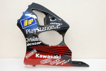 Laden Sie das Bild in den Galerie-Viewer, Black and Red Play Station - NINJA ZX-6R 00-02 Fairing Kit