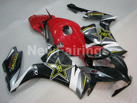 Black and Red ROCKSTAR - CBR1000RR 12-16 Fairing Kit -