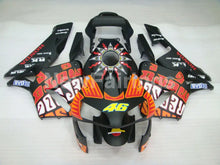 Laden Sie das Bild in den Galerie-Viewer, Black and Red Rossi - CBR600RR 03-04 Fairing Kit - Vehicles