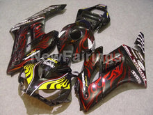 Laden Sie das Bild in den Galerie-Viewer, Black and Red Yellow Flame - CBR1000RR 04-05 Fairing Kit -