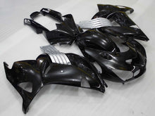 Laden Sie das Bild in den Galerie-Viewer, Black and Silver Factory Style - NINJA ZX-14R 06-11 Fairing