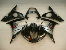 Laden Sie das Bild in den Galerie-Viewer, Black and Silver Factory Style - YZF-R6 03-04 Fairing Kit Vehicles &amp; Parts &gt; Vehicle Parts &amp; Accessories &gt; Motor