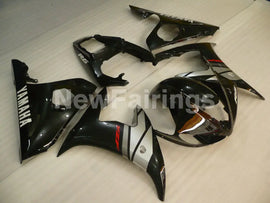 Black and Silver Factory Style - YZF-R6 03-04 Fairing Kit Vehicles & Parts > Vehicle Parts & Accessories > Motor