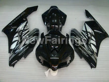 Laden Sie das Bild in den Galerie-Viewer, Black and Silver Fire - CBR1000RR 04-05 Fairing Kit -