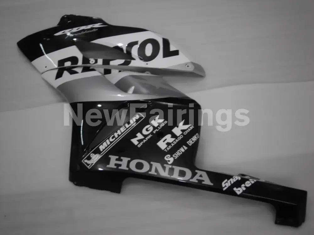 Black and Silver Repsol - CBR1000RR 04-05 Fairing Kit