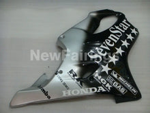 Laden Sie das Bild in den Galerie-Viewer, Black and Silver SevenStar - CBR600 F4i 01-03 Fairing Kit