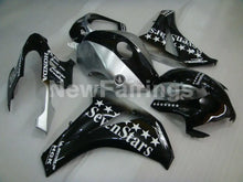 Laden Sie das Bild in den Galerie-Viewer, Black and Silver SevenStars - CBR1000RR 08-11 Fairing Kit