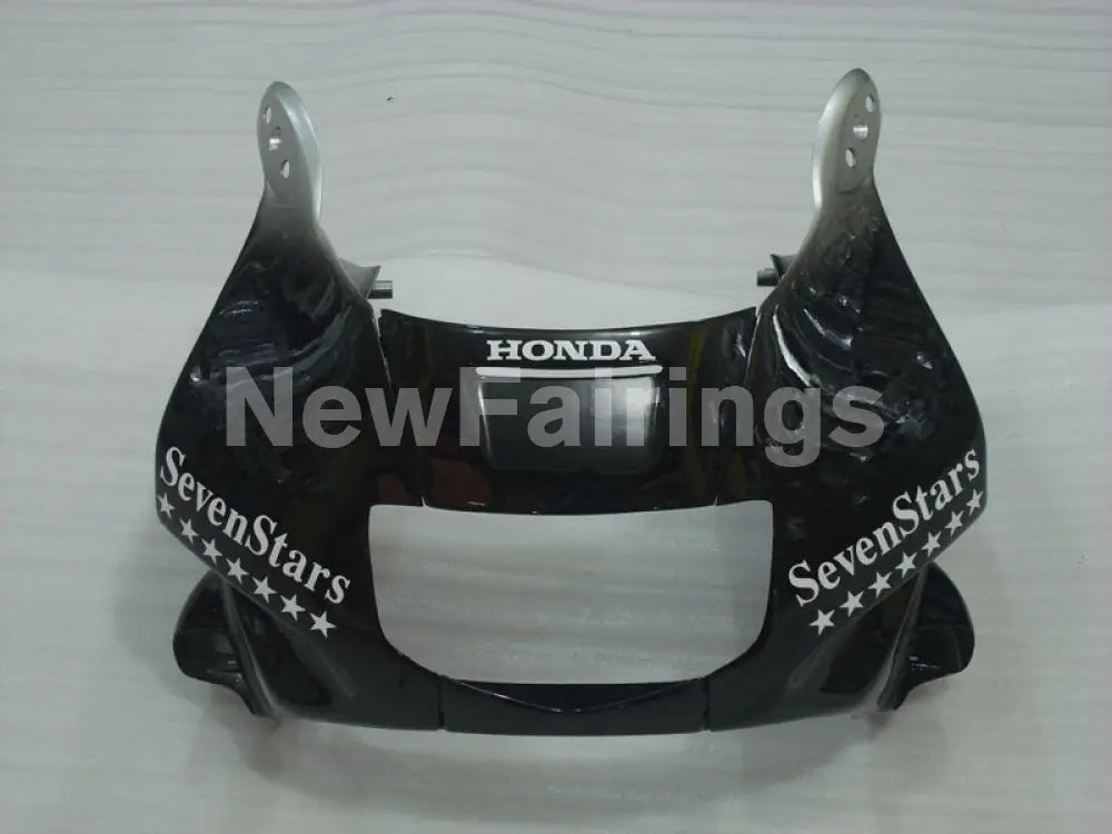 Black and Silver SevenStars - CBR600 F2 91-94 Fairing Kit