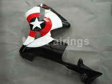 Laden Sie das Bild in den Galerie-Viewer, Black White and Red Star - CBR600RR 05-06 Fairing Kit -