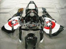 Laden Sie das Bild in den Galerie-Viewer, Black White and Red Star - CBR600RR 05-06 Fairing Kit -