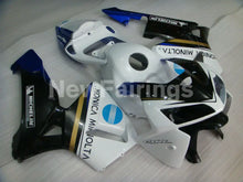 Laden Sie das Bild in den Galerie-Viewer, Black and White Blue Konica Minolta - CBR600RR 05-06 Fairing Kit