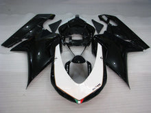 Bild in der Galerieansicht laden, Black and White Factory Style - Ducati 848/1098/1198 07-11 Fairing Kit