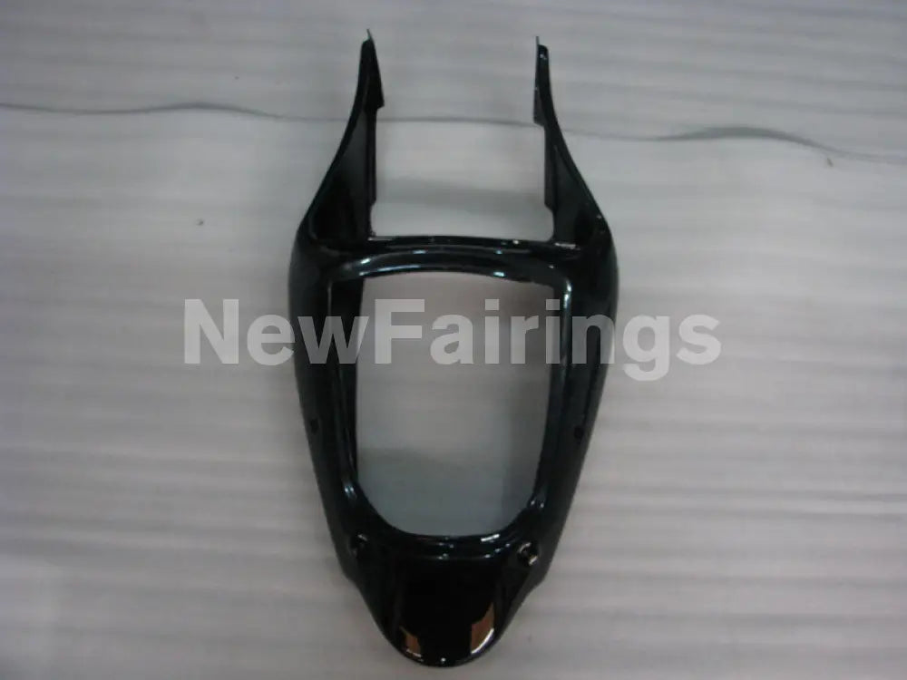 Black and White Flame NINJA ZX 6R 00 02 Fairing Kit