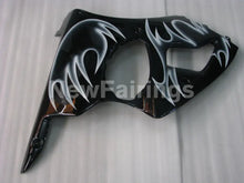 Laden Sie das Bild in den Galerie-Viewer, Black and White Flame NINJA ZX 6R 00 02 Fairing Kit