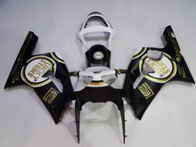 Laden Sie das Bild in den Galerie-Viewer, Black and White Lucky Strike - NINJA ZX-6R 03-04 Fairing