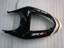 Laden Sie das Bild in den Galerie-Viewer, Black and White Lucky Strike - NINJA ZX-6R 05-06 Fairing