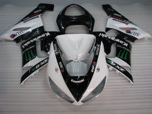 Laden Sie das Bild in den Galerie-Viewer, Black and White Monster - NINJA ZX-6R 05-06 Fairing Kit