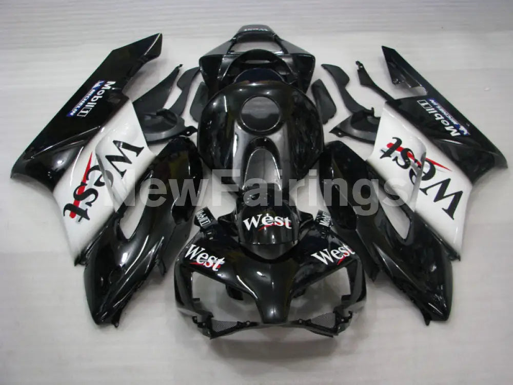 Black and White West - CBR1000RR 04-05 Fairing Kit