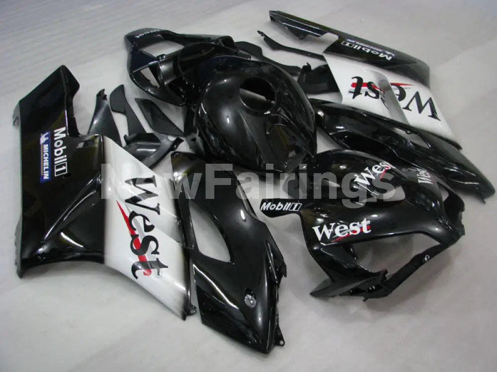 Black and White West - CBR1000RR 04-05 Fairing Kit
