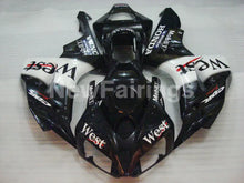 Laden Sie das Bild in den Galerie-Viewer, Black and White West - CBR1000RR 06-07 Fairing Kit -