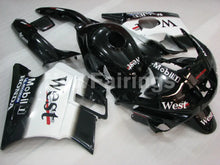 Laden Sie das Bild in den Galerie-Viewer, Black and White West - CBR600 F2 91-94 Fairing Kit