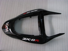 Laden Sie das Bild in den Galerie-Viewer, Black and White West - NINJA ZX-6R 03-04 Fairing Kit