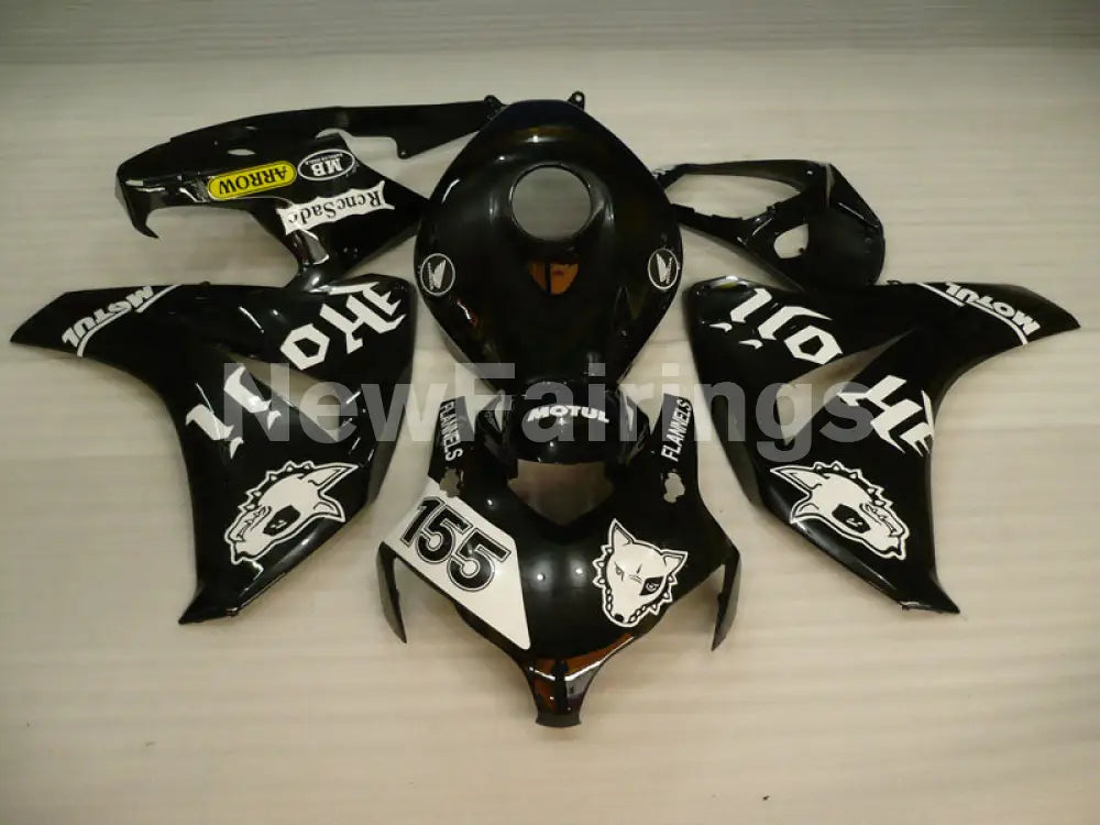 Black and White Wolf - CBR1000RR 08-11 Fairing Kit
