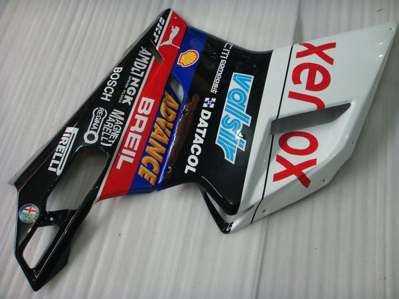 Black and White Xerox - Ducati 848/1098/1198 07-11 Fairing Kit