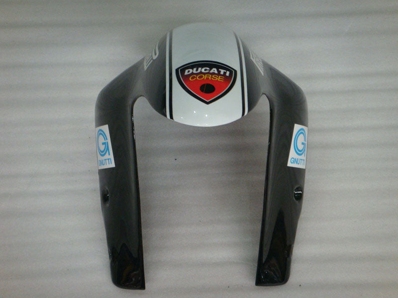 Black and White Xerox - Ducati 848/1098/1198 07-11 Fairing Kit